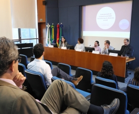 Encontro do Serviço Alemão de Intercâmbio Acadêmico com os ex-bolsistas do DF. 31/10/2025 Foto: Beto Monteiro/Ascom UnB